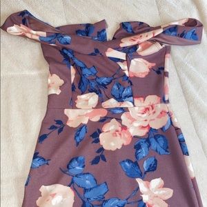 Curvy Floral Dress
